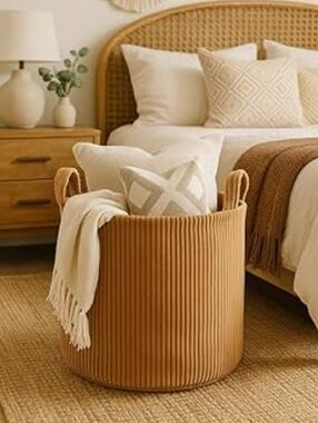 Putska Storage Basket Brown 13" By 13"